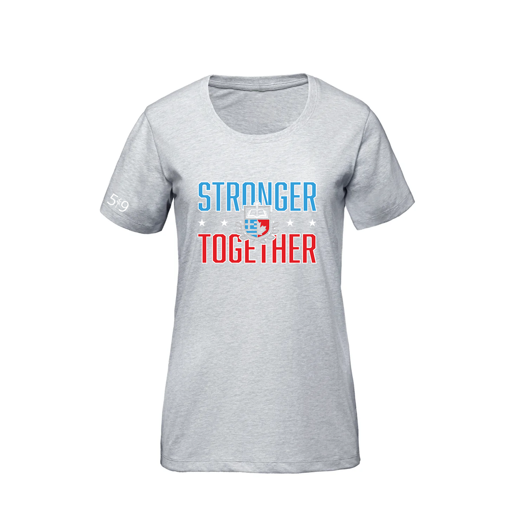 HOLY TRINITY STRONGER TOGETHER PREMIUM TEE (WOMENS)