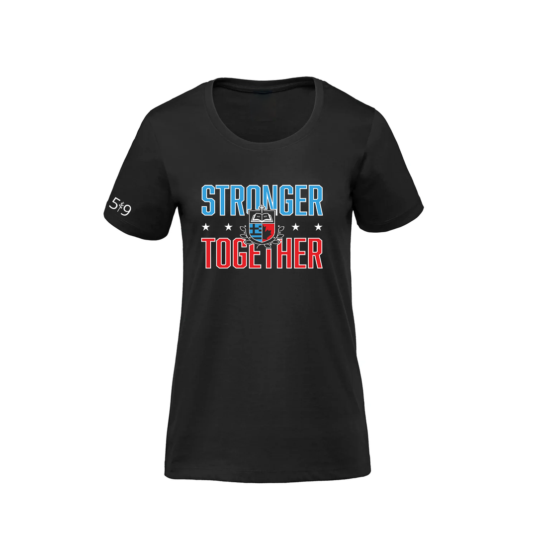 HOLY TRINITY STRONGER TOGETHER PREMIUM TEE (WOMENS)