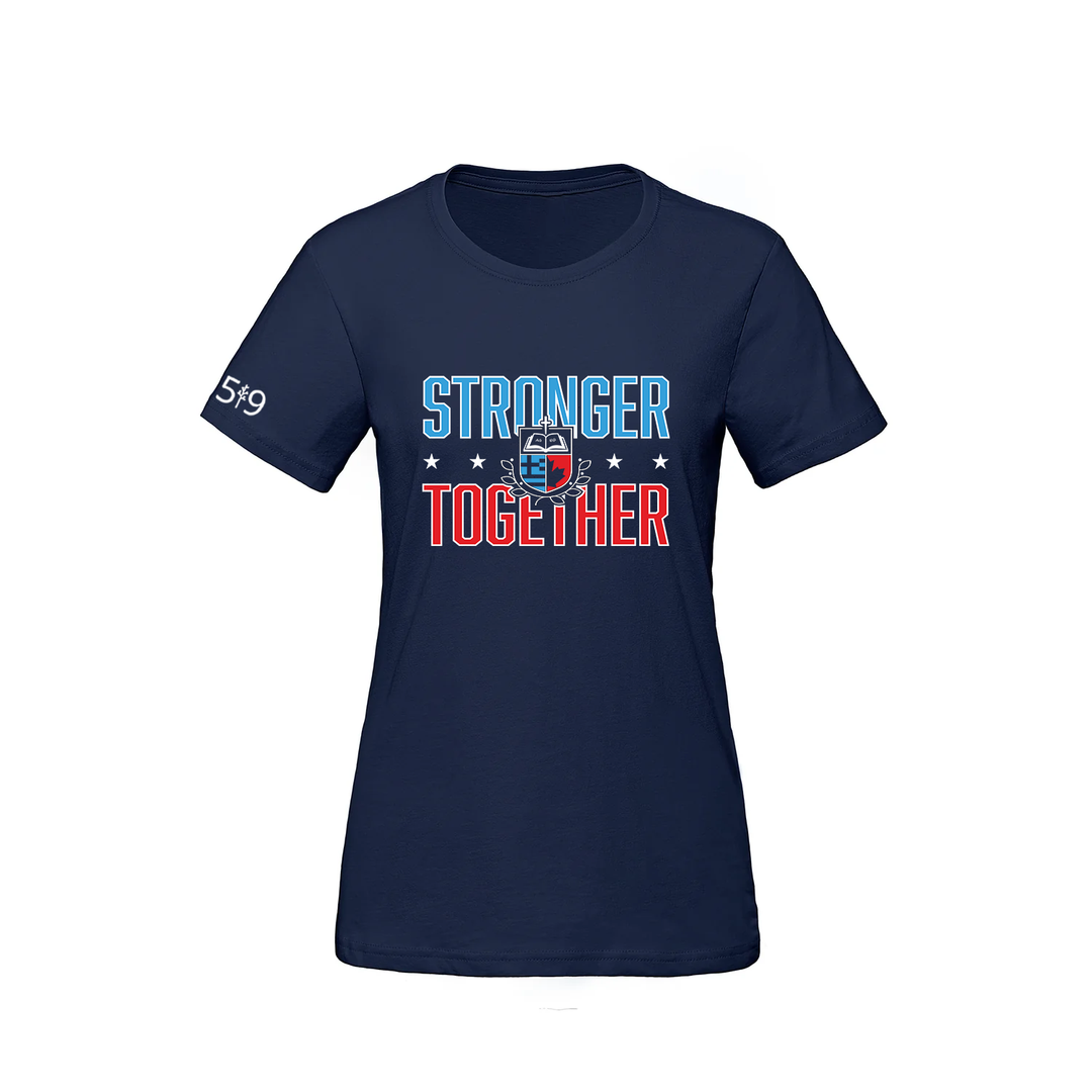 HOLY TRINITY STRONGER TOGETHER TEE (WOMENS)