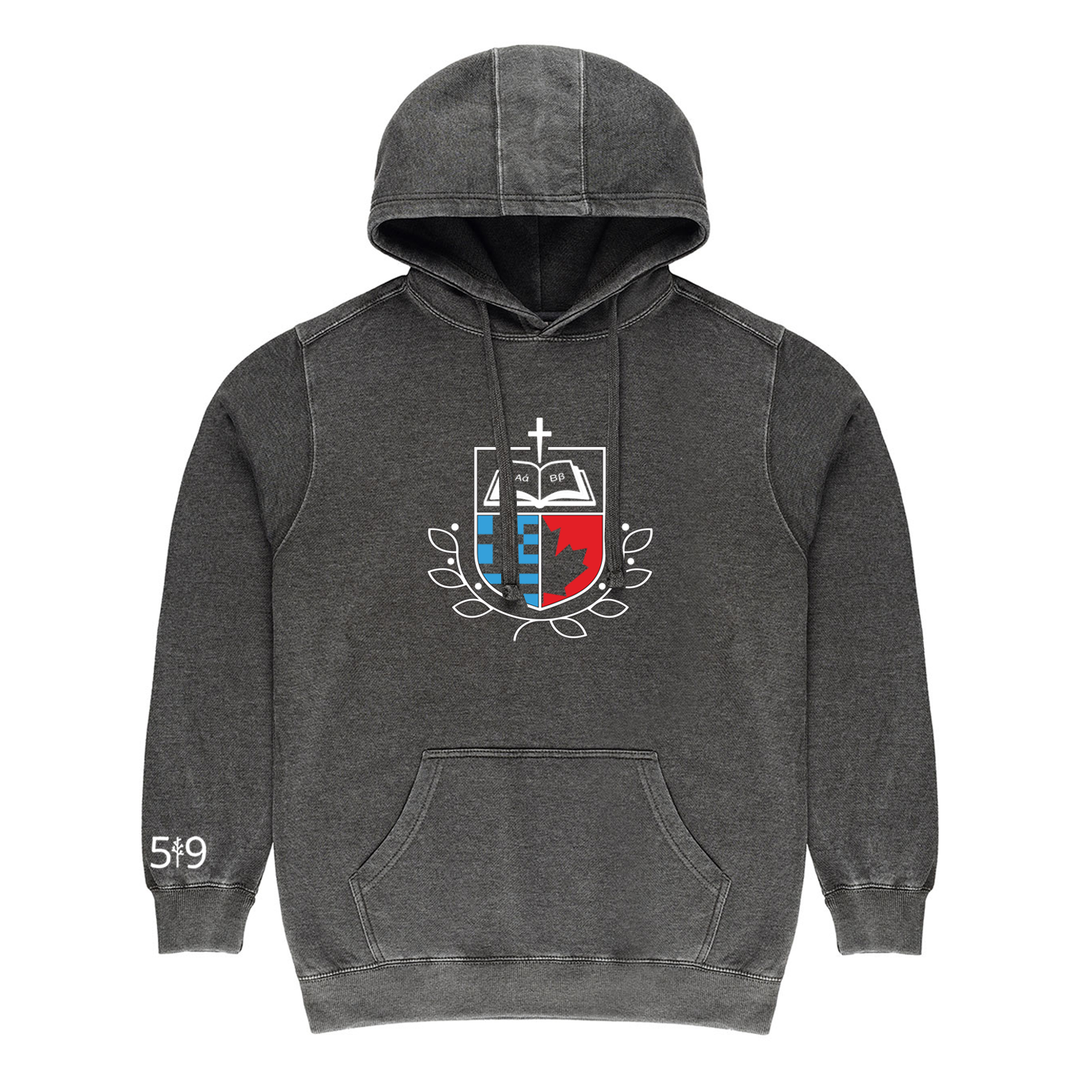 HOLY TRINITY EMBLEM VINTAGE HOODIE (UNISEX)