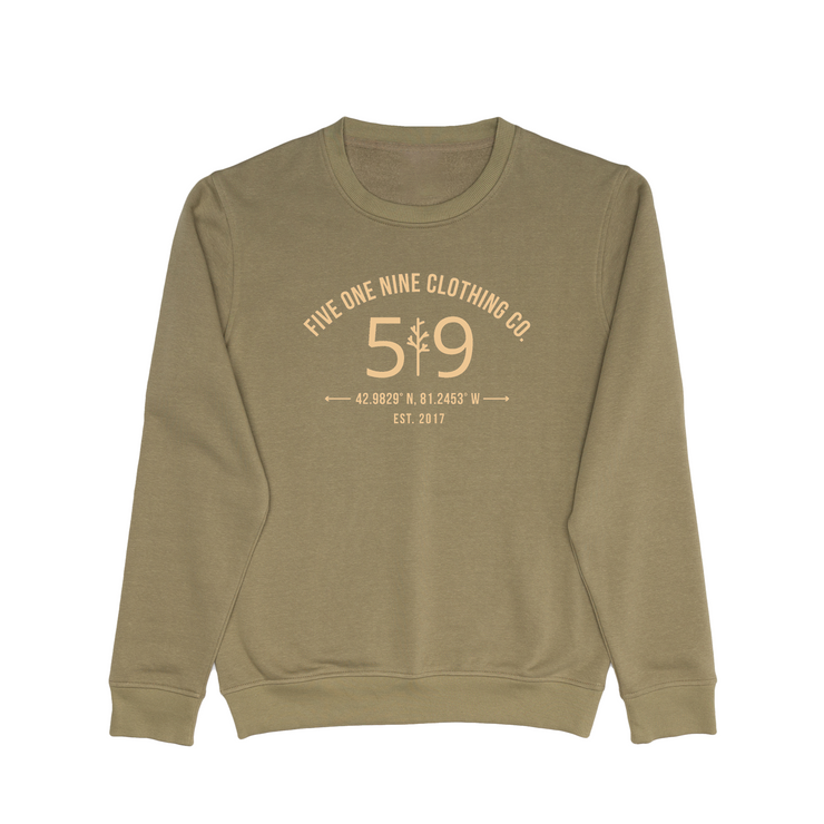 HEART OF THE 519 CREWNECK (UNISEX)