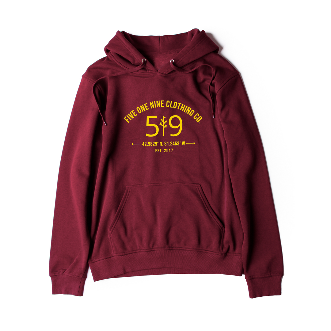 Maroon best sale red hoodie