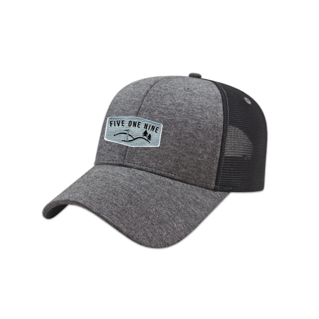 519 GONE GOLFING HEATHERED MESHBACK HAT (UNISEX)