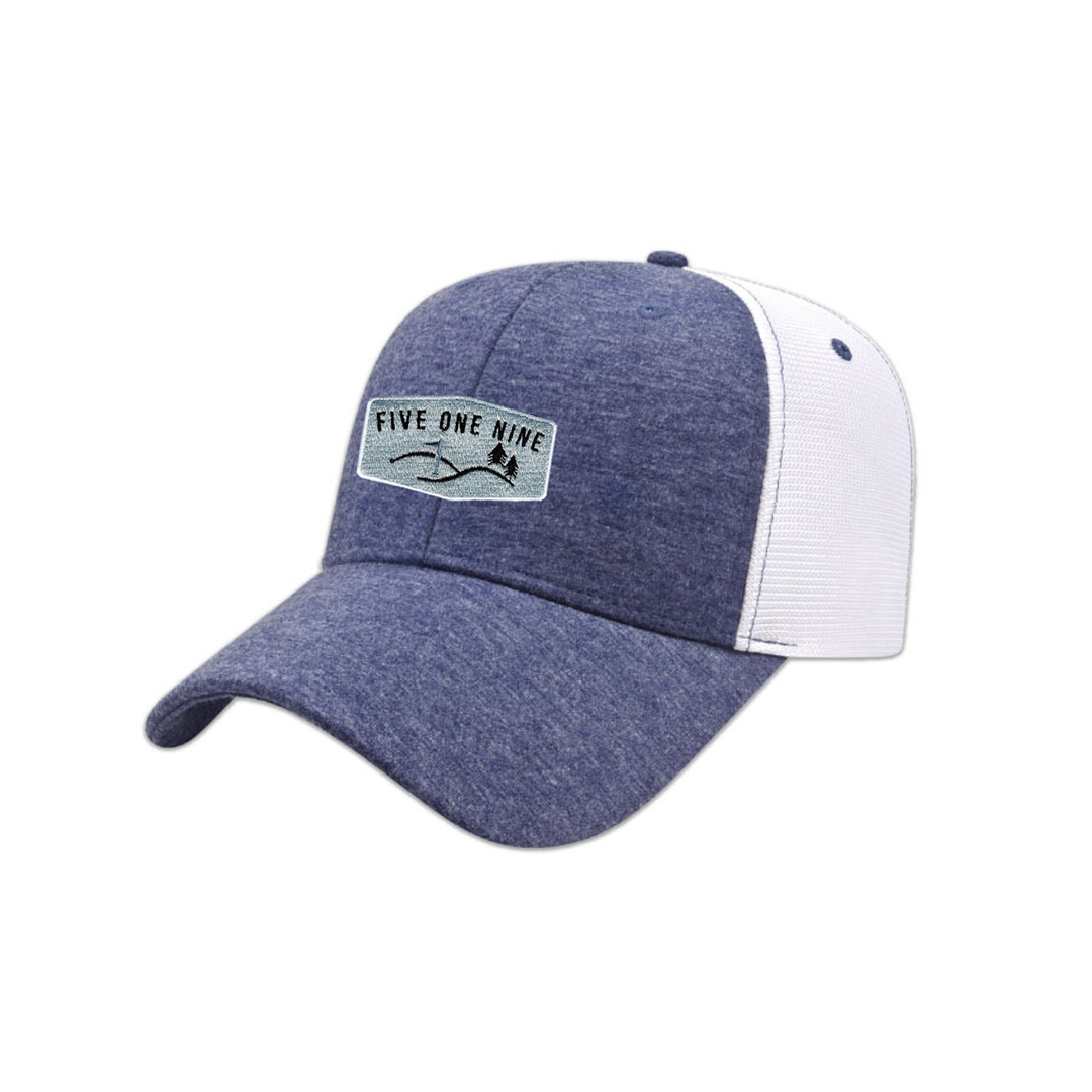 519 GONE GOLFING HEATHERED MESHBACK HAT (UNISEX)