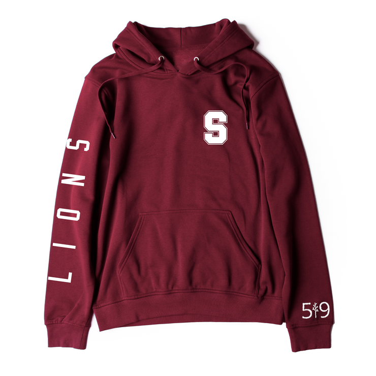 SOUTH SLEEVE LOGO HOODIE (UNISEX)