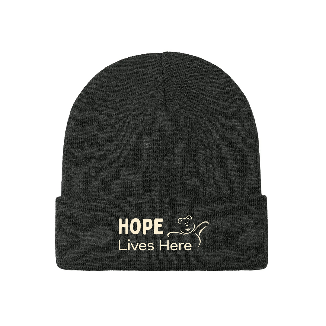 LHSF HOPE LIVES HERE FLEECE LINED TOQUE (UNISEX)