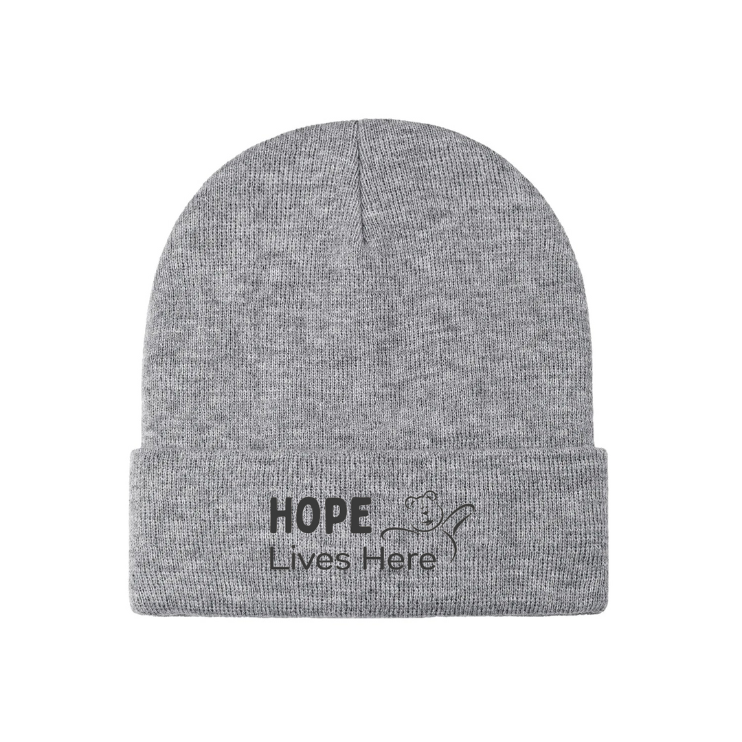 LHSF HOPE LIVES HERE FLEECE LINED TOQUE (UNISEX)