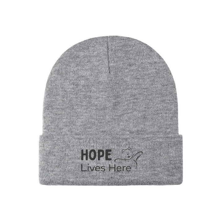 LHSF HOPE LIVES HERE FLEECE LINED TOQUE (UNISEX)