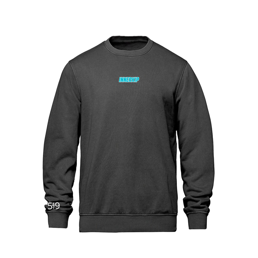 INNERKIP EMBROIDERED RETRO CREW (UNISEX)