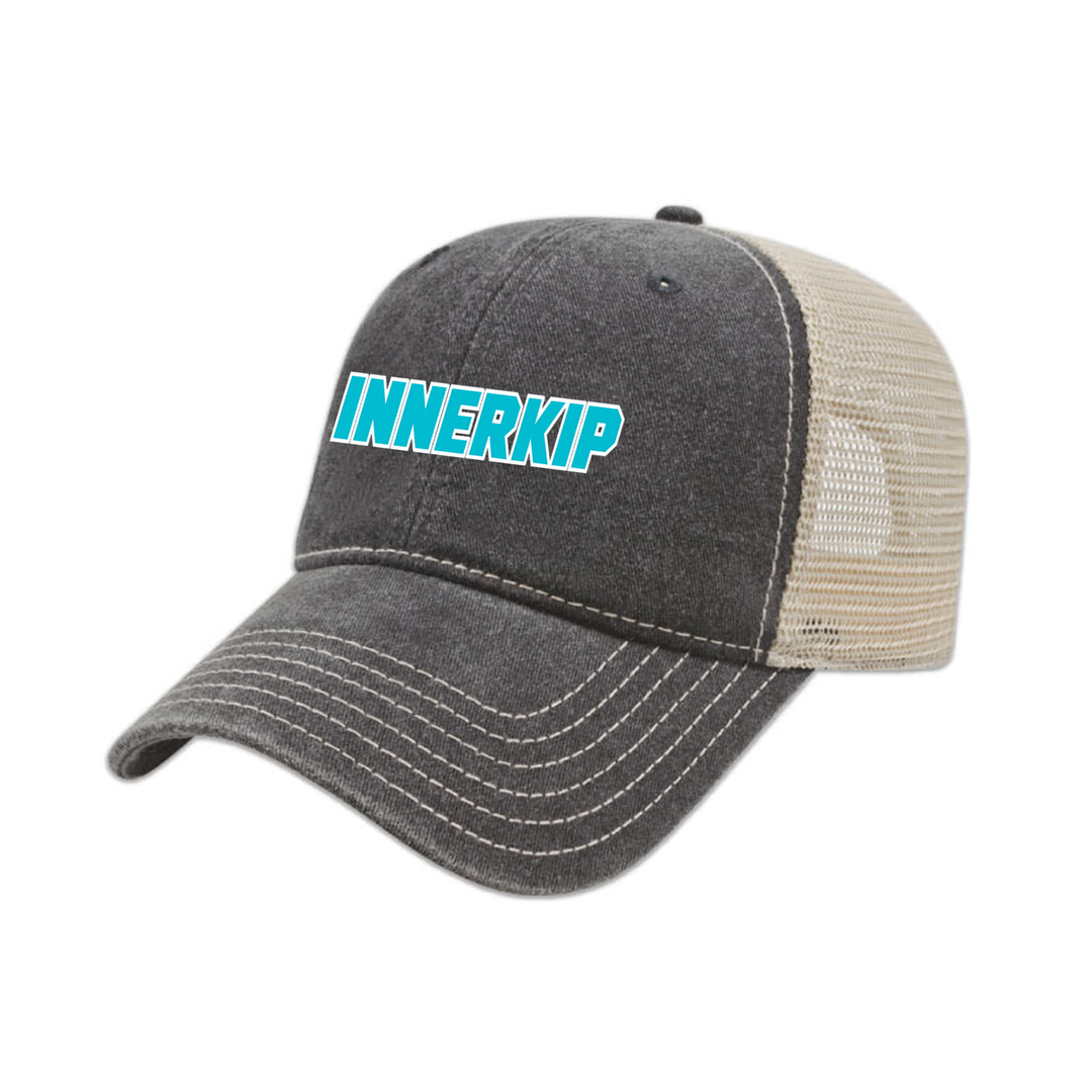 INNERKIP EMBROIDERED VINTAGE TRUCKER CAP