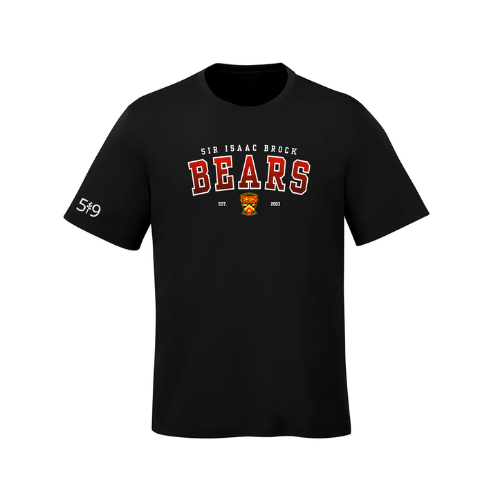 SIR ISAAC BROCK BEARS ATHLETIC TEES (MENS)