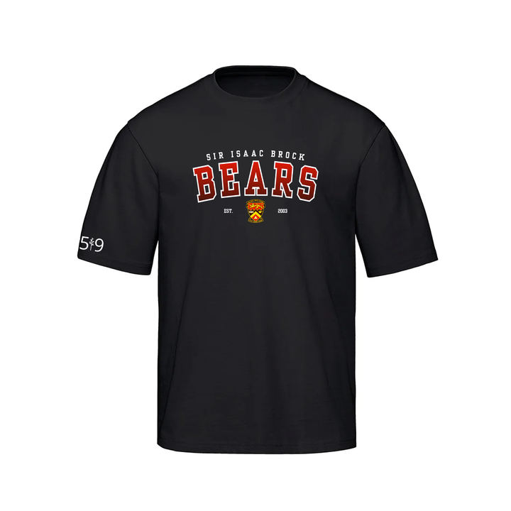SIR ISAAC BROCK BEARS OVERSIZED TEE (UNISEX)