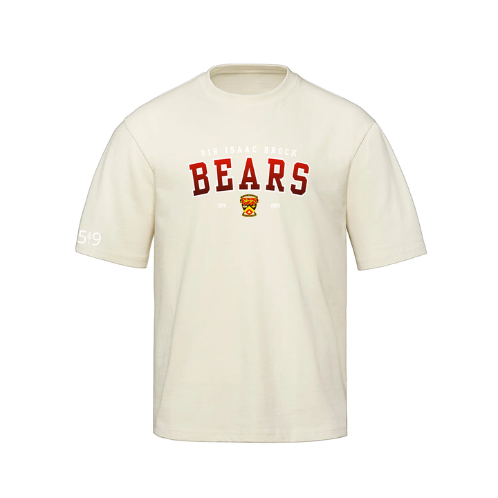 SIR ISAAC BROCK BEARS OVERSIZED TEE (UNISEX)