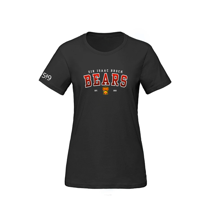 SIR ISAAC BROCK BEARS TEE (WOMENS)