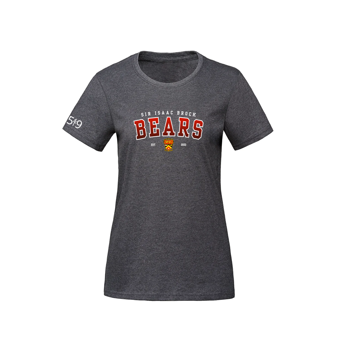 SIR ISAAC BROCK BEARS TEE (WOMENS)