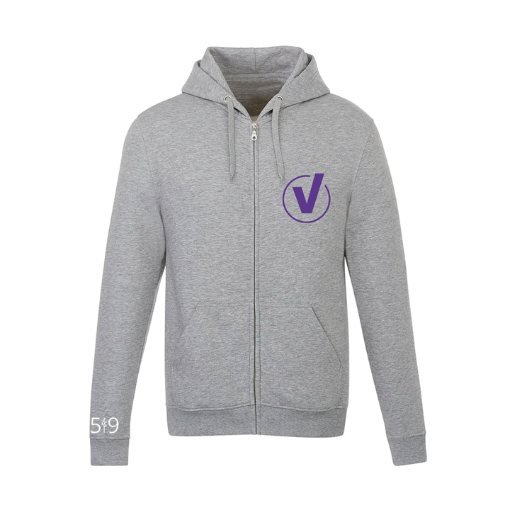 INTER-VAL "V" ZIP-UP (UNISEX)