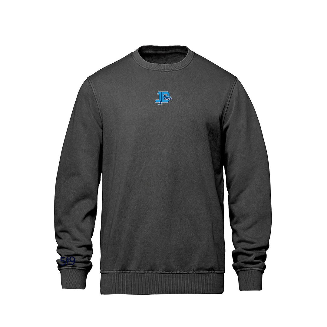 JOHN DEARNESS EMBROIDERED RETRO CREW (UNISEX)