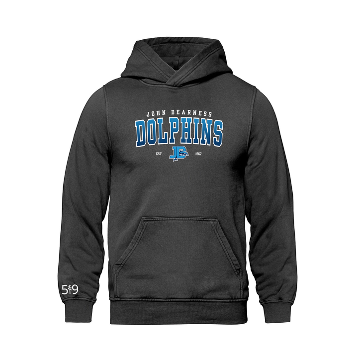 JOHN DEARNESS VARSITY RETRO HOODIE (UNISEX)