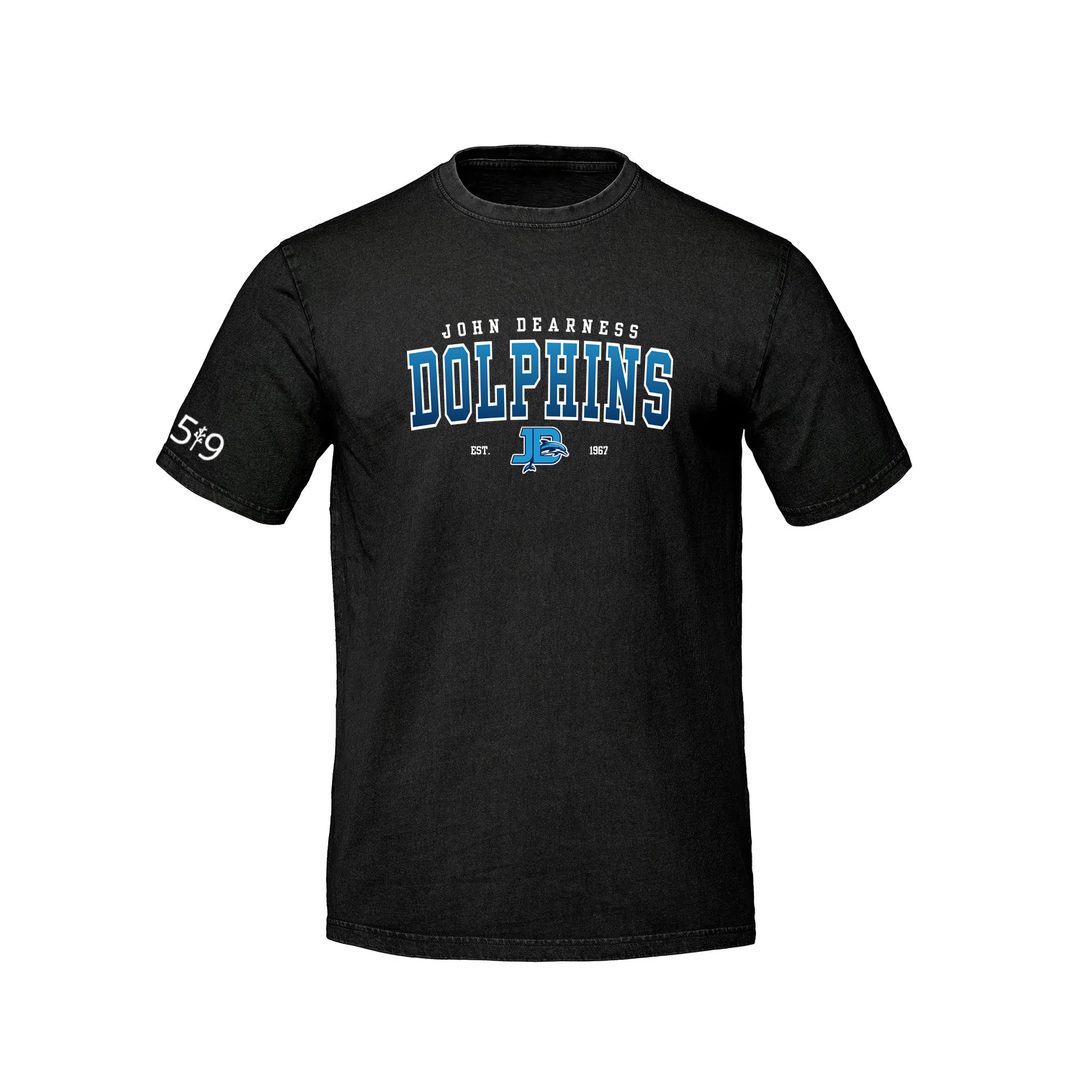 JOHN DEARNESS VARSITY RETRO TEE (UNISEX)