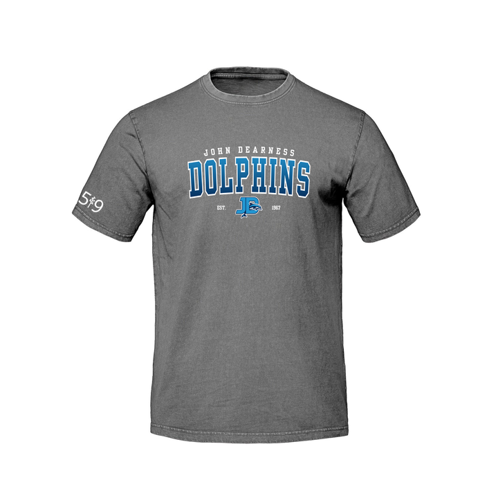 JOHN DEARNESS VARSITY RETRO TEE (UNISEX)