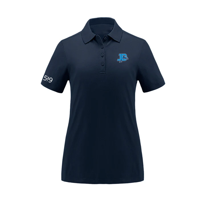 JOHN DEARNESS EMBROIDERED PIQUE POLO (WOMENS)