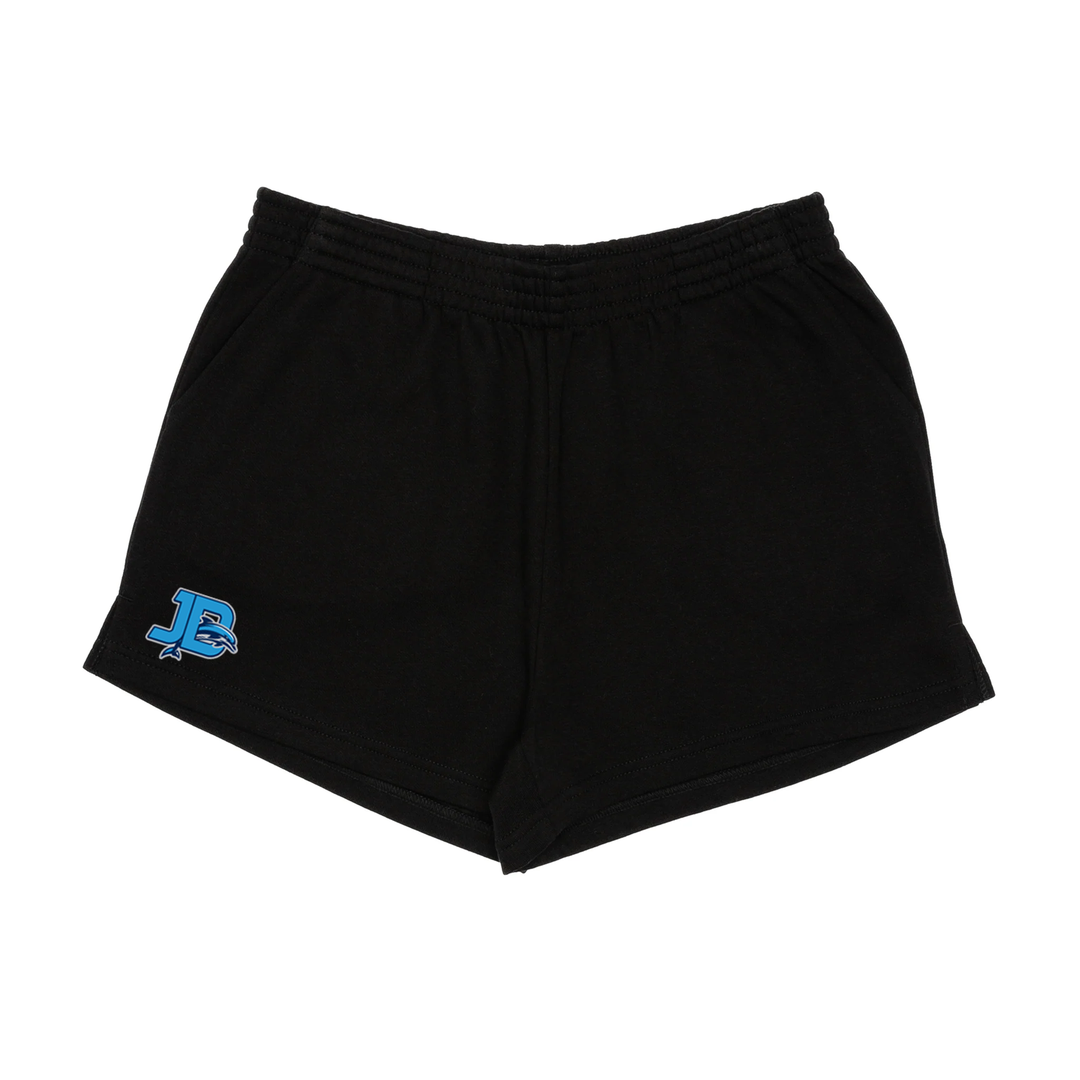 JOHN DEARNESS EMBROIDERED SWEAT SHORTS (WOMENS)