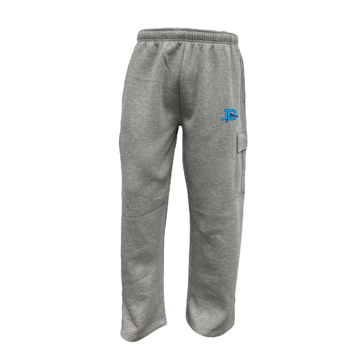 JOHN DEARNESS EMBROIDERED CARGO SWEATPANTS (UNISEX)