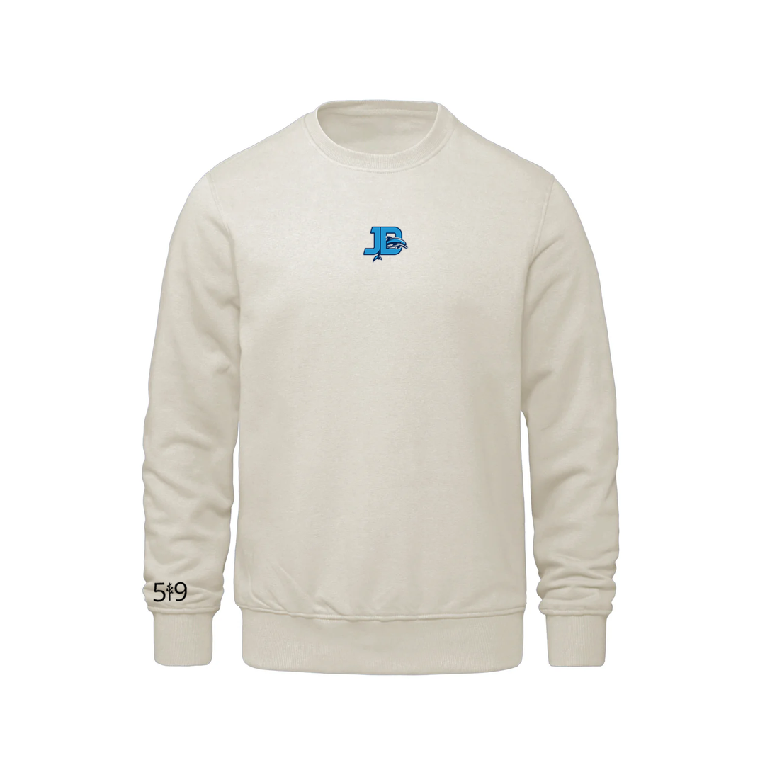 JOHN DEARNESS EMBROIDERED CREW (UNISEX)