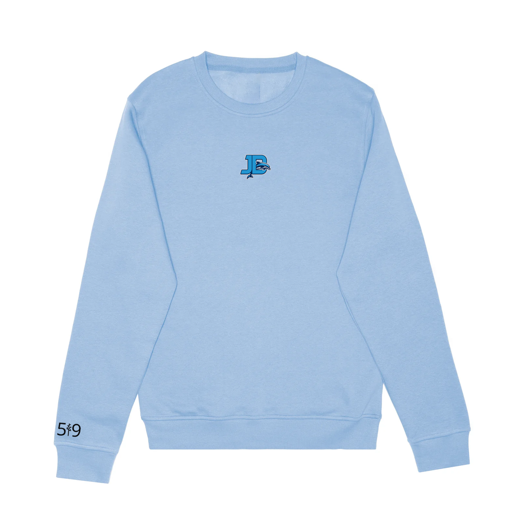 JOHN DEARNESS EMBROIDERED CREW (UNISEX)