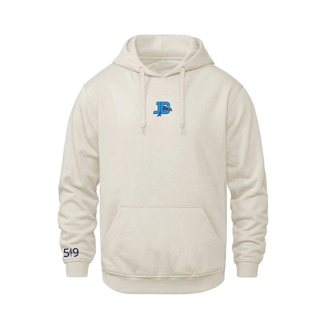 JOHN DEARNESS EMBROIDERED HOODIE (UNISEX)