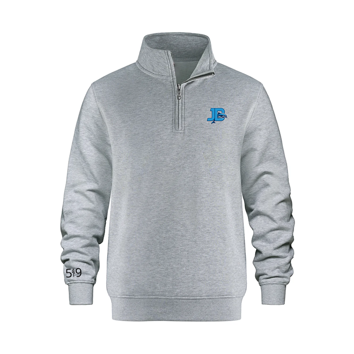 JOHN DEARNESS EMBROIDERED 1/4 ZIP (UNISEX)