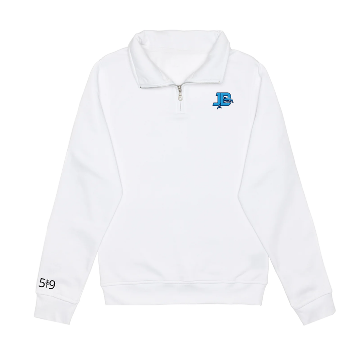 JOHN DEARNESS EMBROIDERED 1/4 ZIP (UNISEX)