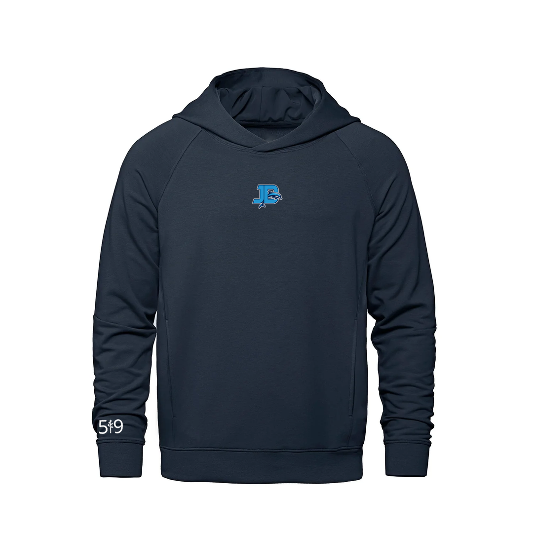 JOHN DEARNESS EMBROIDERED FRENCH TERRY HOODIE (UNISEX)