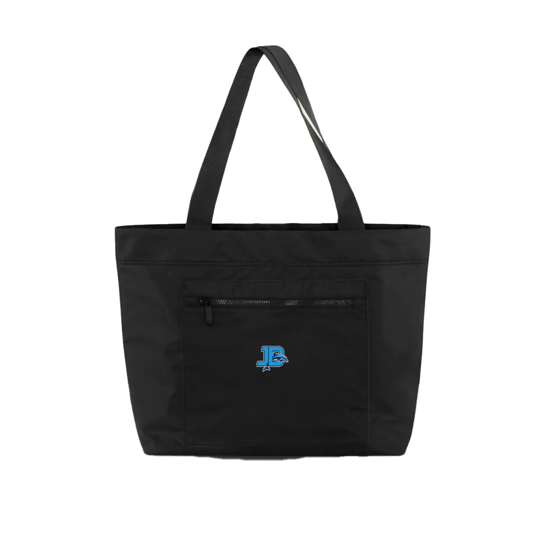 JOHN DEARNESS EMBROIDERED TOTE