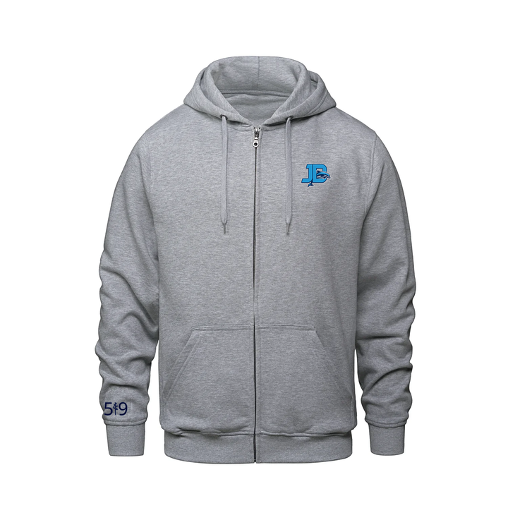 JOHN DEARNESS EMBROIDERED ZIP-UP HOODIE (YOUTH)