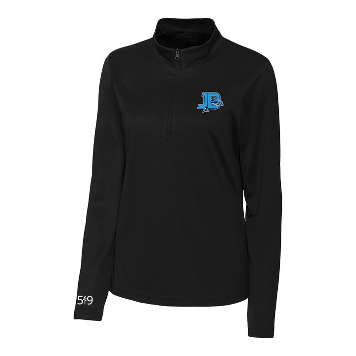 JOHN DEARNESS CLASSIC ATHLETIC 1/4 ZIP (WOMENS)
