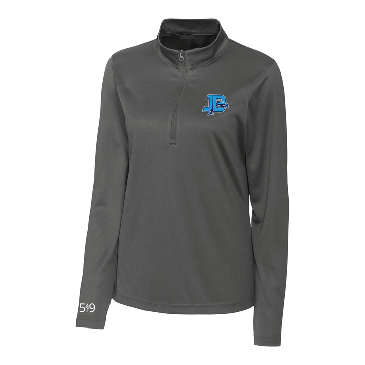 JOHN DEARNESS CLASSIC ATHLETIC 1/4 ZIP (WOMENS)