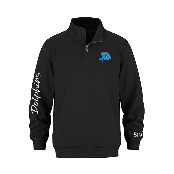 JOHN DEARNESS SIGNATURE SLEEVE 1/4 ZIP (UNISEX)