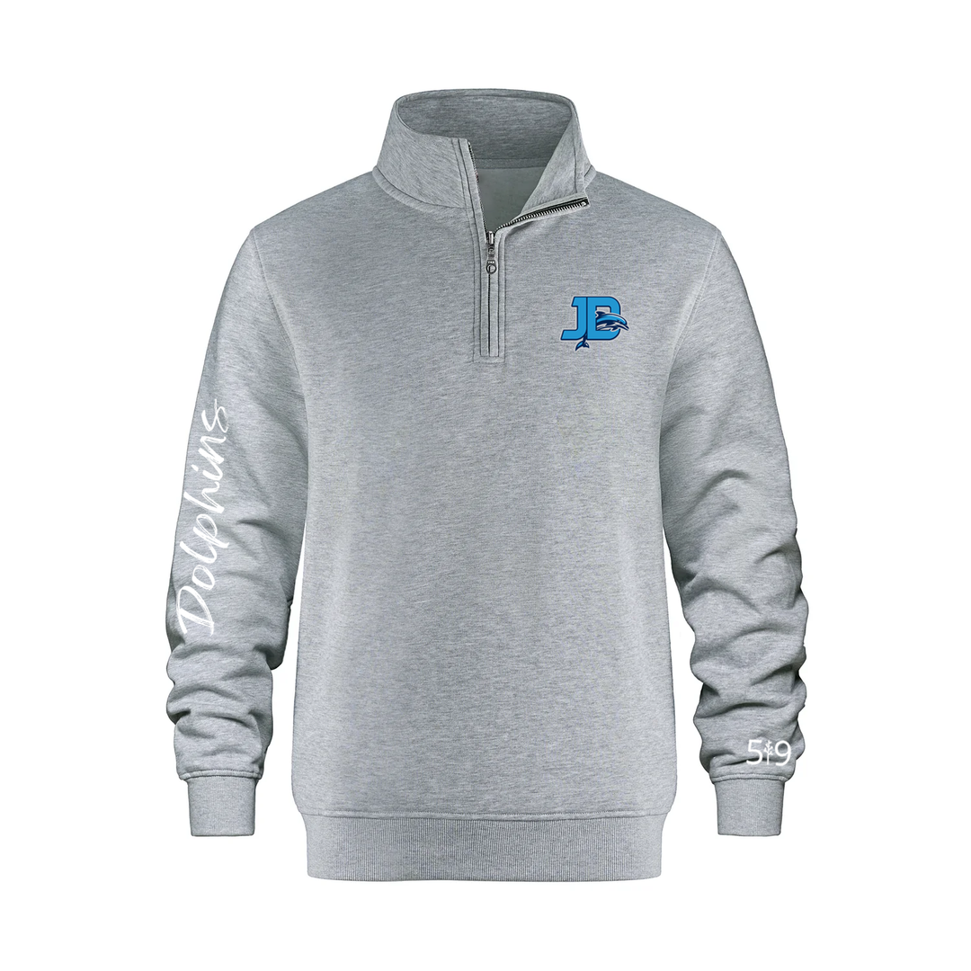 JOHN DEARNESS SIGNATURE SLEEVE 1/4 ZIP (UNISEX)