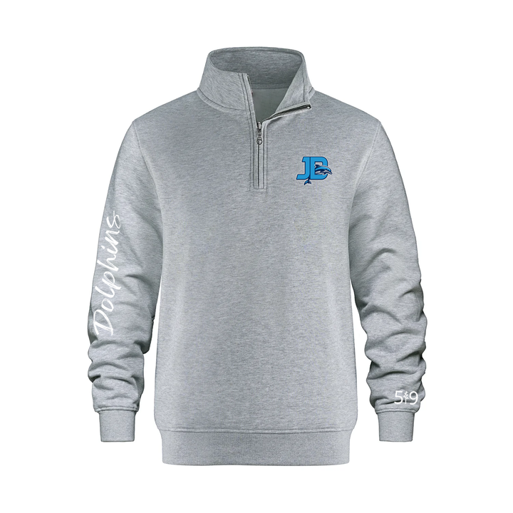 JOHN DEARNESS SIGNATURE SLEEVE 1/4 ZIP (UNISEX)