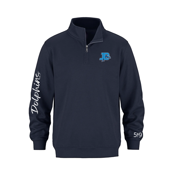 JOHN DEARNESS SIGNATURE SLEEVE 1/4 ZIP (UNISEX)