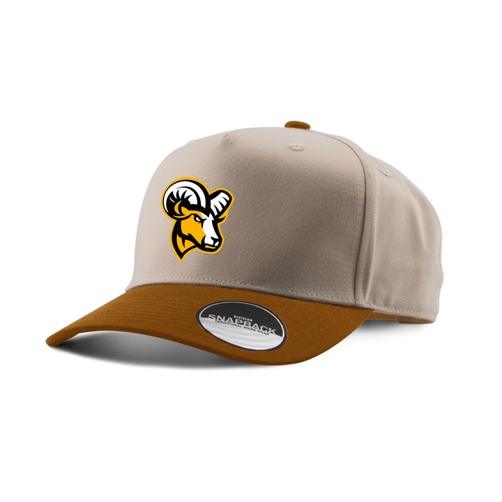 JP ROBARTS EMBROIDERED TWO-TONE PANEL CAP