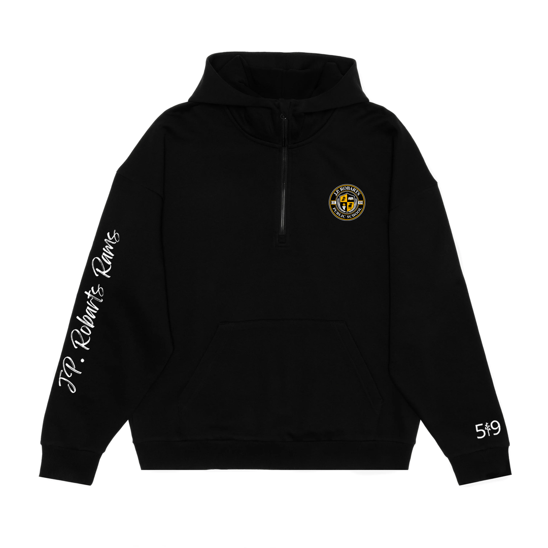 JP ROBARTS SIGNATURE SLEEVE SCUBA 1/2 ZIP HOODIE (UNISEX)