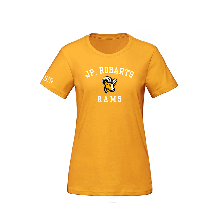JP ROBARTS VARSITY TEE (WOMENS)