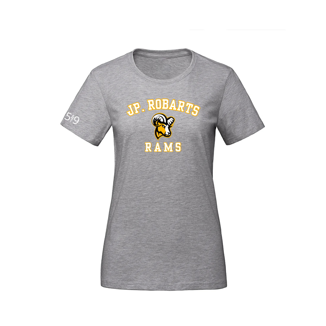 JP ROBARTS VARSITY TEE (WOMENS)