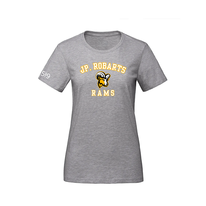 JP ROBARTS VARSITY TEE (WOMENS)