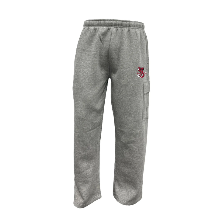 JUNE ROSE EMBROIDERED CARGO SWEATPANTS (UNISEX)