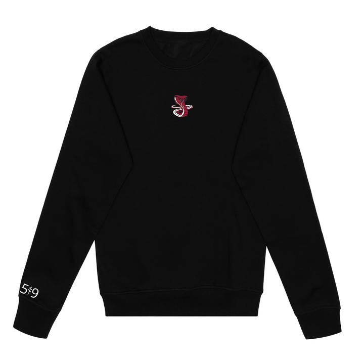 JUNE ROSE EMBROIDERED CREW (UNISEX)