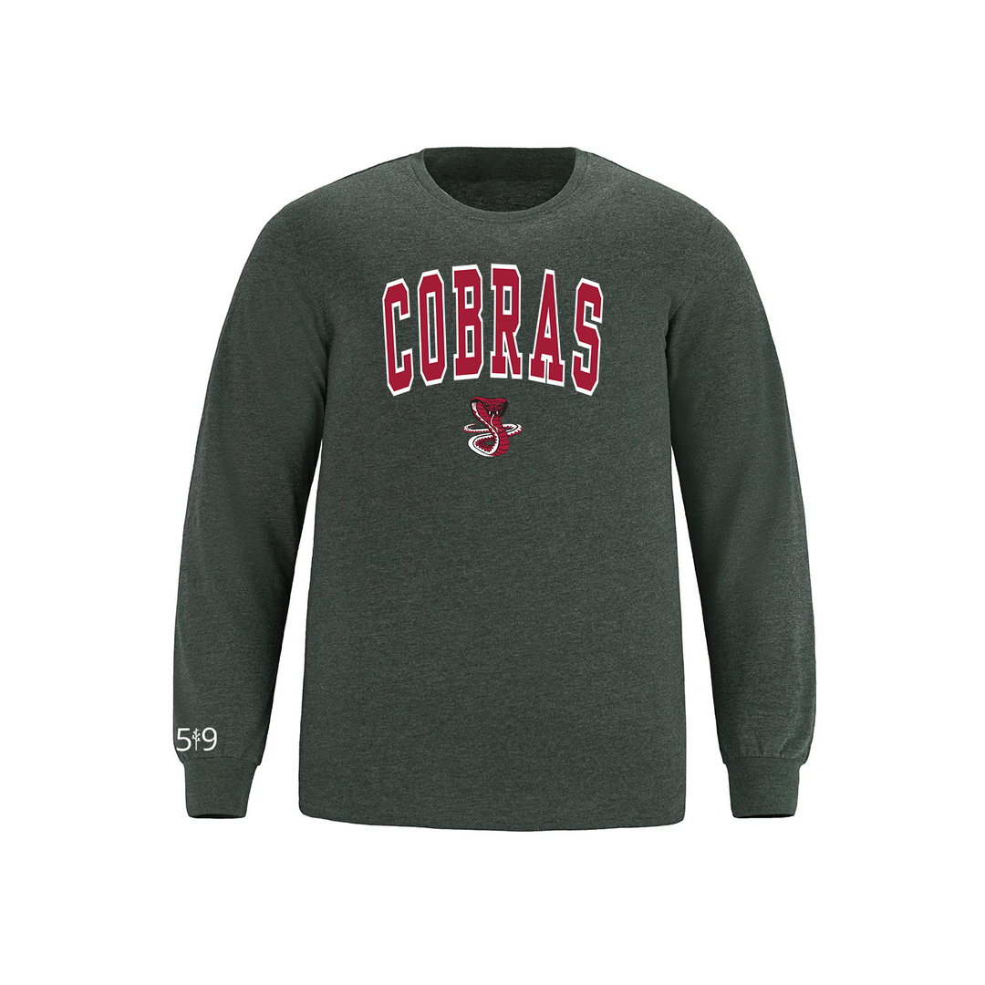 COBRAS VARSITY LONG SLEEVE (MENS)