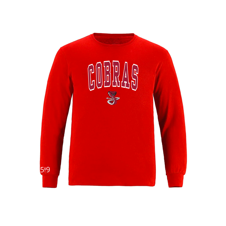 COBRAS VARSITY LONG SLEEVE (MENS)